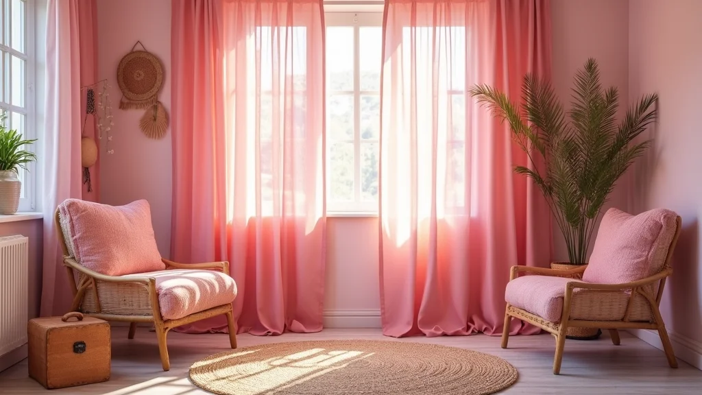 12 Pink Room Curtain Ideas for Soft Charming Decor