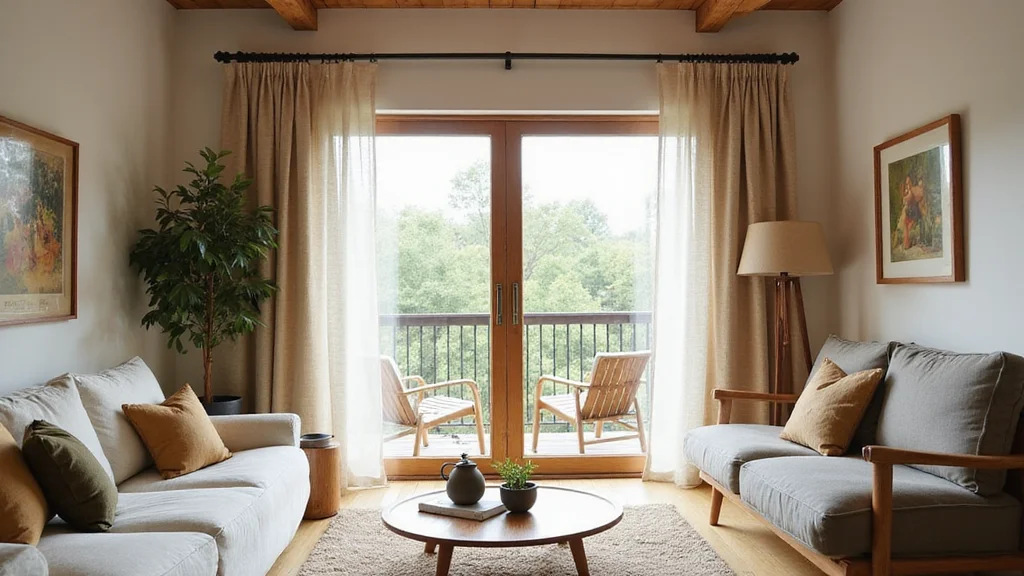 12 Sliding Glass Door Curtain Ideas for Smooth Light Control