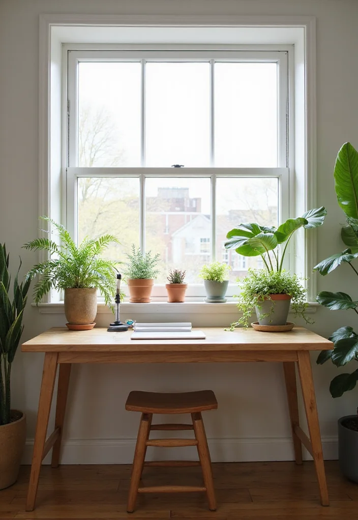 12 Small Bedroom and Office Combo Ideas for Multitasking Spaces - 7. Desk Under the Window