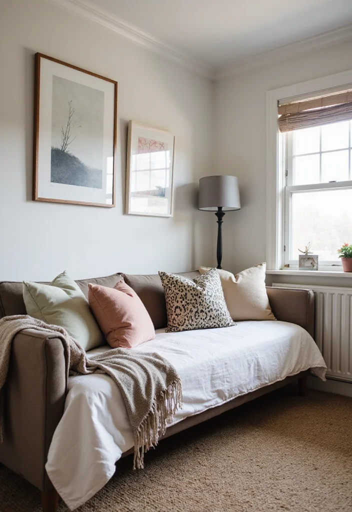 12 Small Bedroom and Office Combo Ideas for Multitasking Spaces - 9. Sofa Bed with Hidden Storage