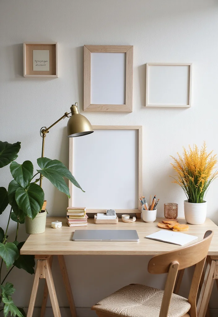 12 Small Home Office Ideas for Smart Efficient Layouts - 7. Stylish Desk Setups: Personalized Workspaces