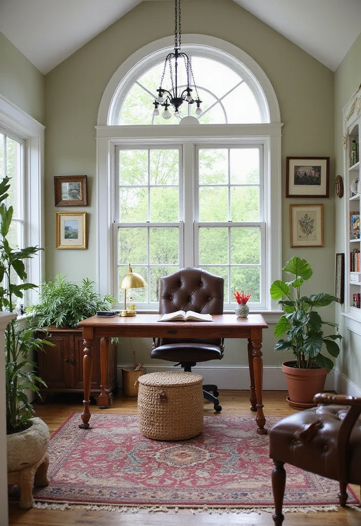 12 Sunroom Office Ideas for Bright Inspiring Workspaces 78 12 Sunroom Office Ideas for Bright Inspiring Workspaces - 8. Personal Touches