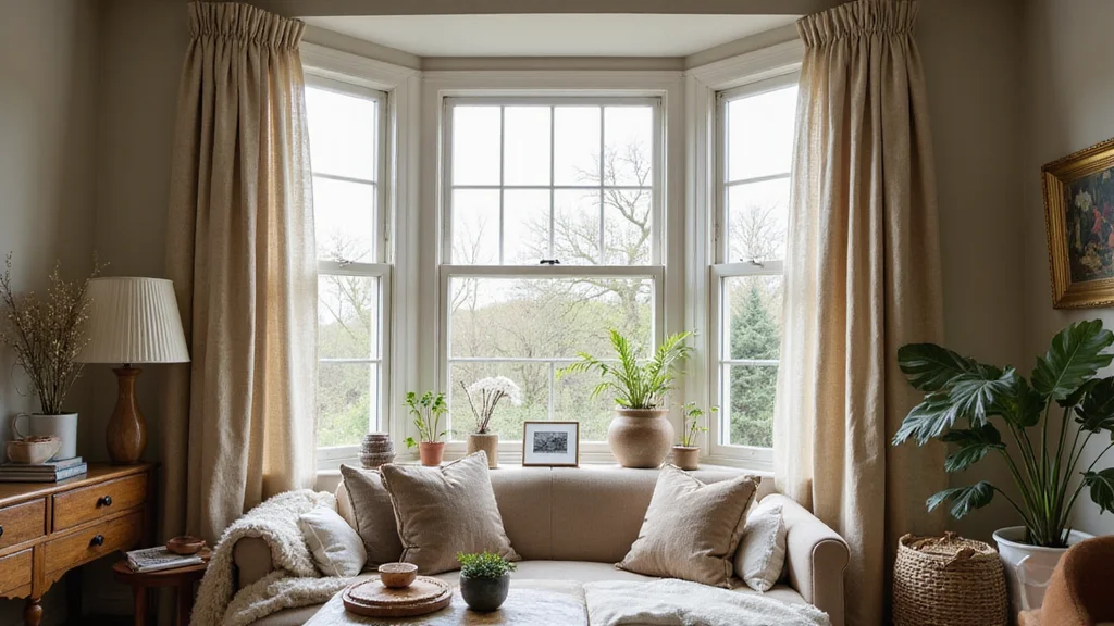 14 Bay Window Curtain Ideas for Balanced Elegant Framing