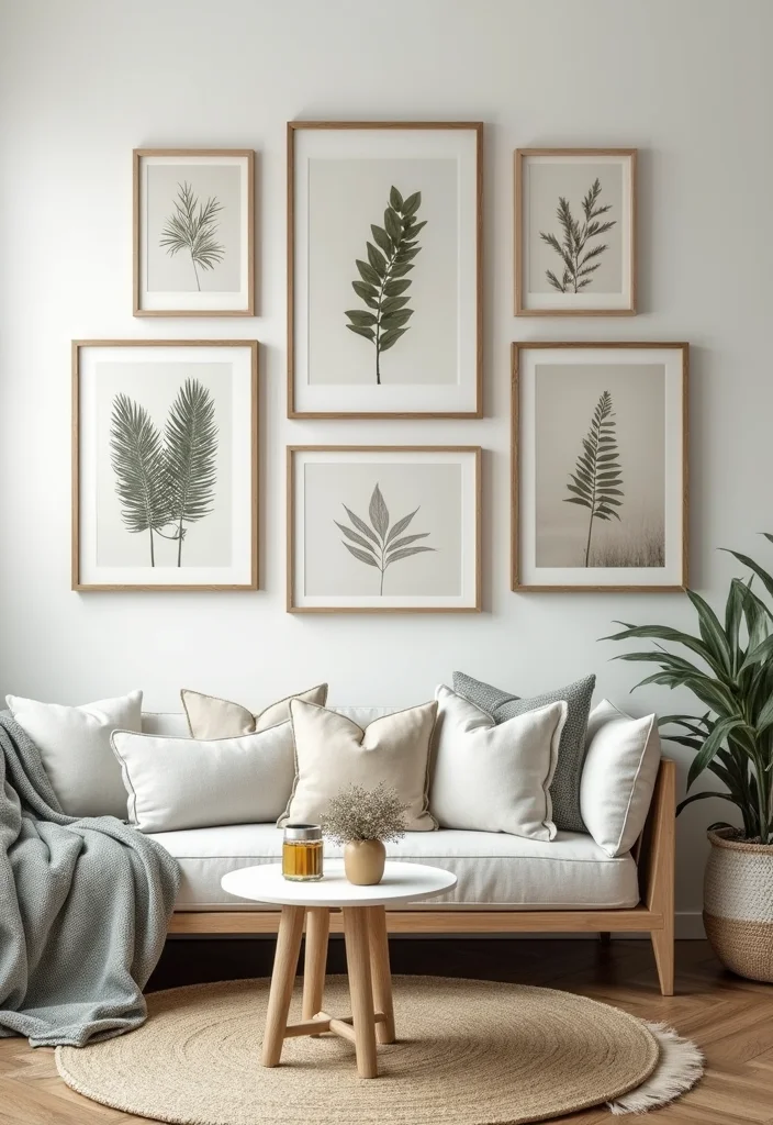 14 Ideas for Wall Decor to Refresh Any Room Easily - 5. Nature-Inspired Prints
