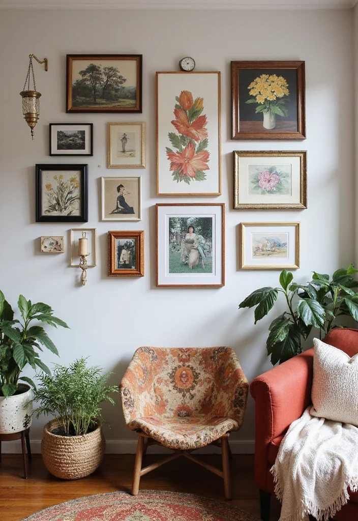 14 Large Wall Decor Ideas for Bold Statement Displays - 8. Layered Gallery Walls