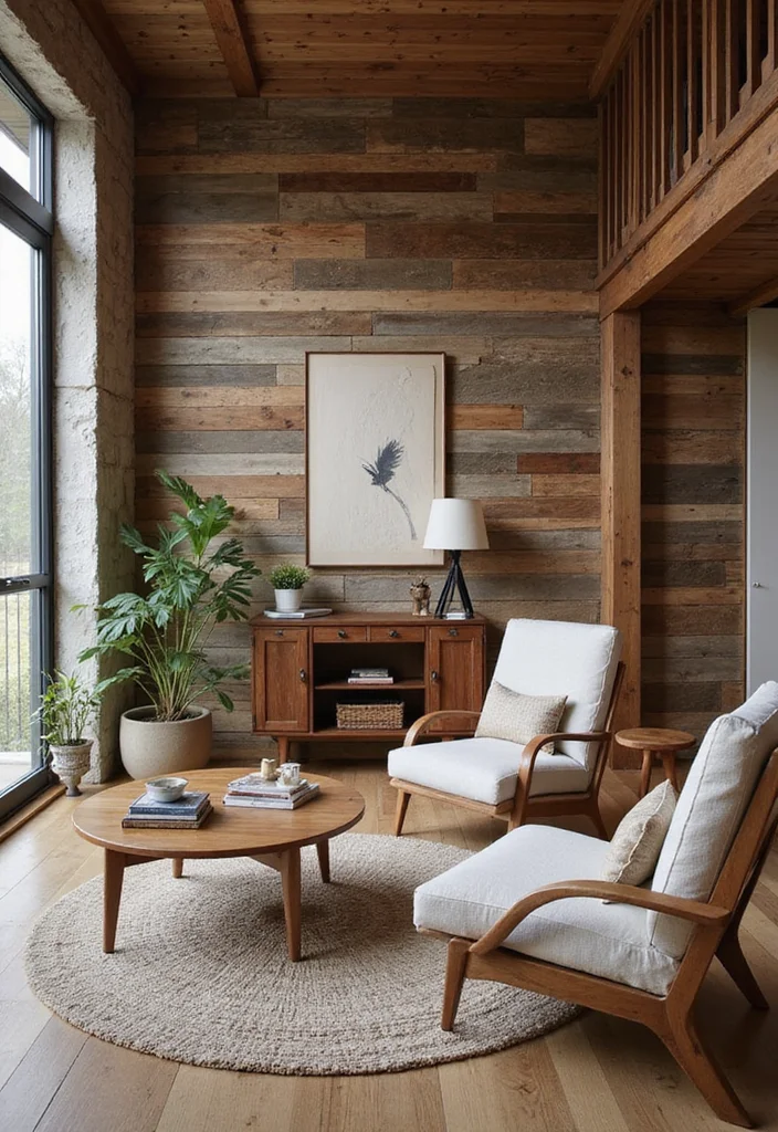 14 Wall Panel Decor Ideas for Texture and Architectural Detail - 1. Wood Paneling: Nature’s Touch