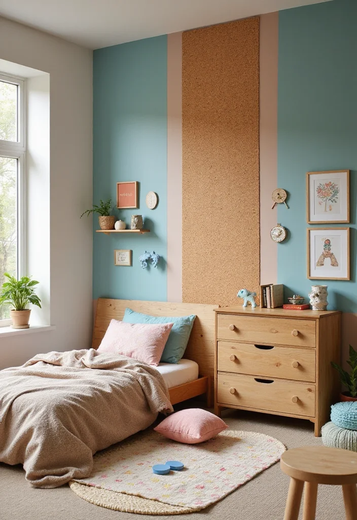 14 Wall Panel Decor Ideas for Texture and Architectural Detail - 10. Cork Panels: Eco-Friendly Comfort