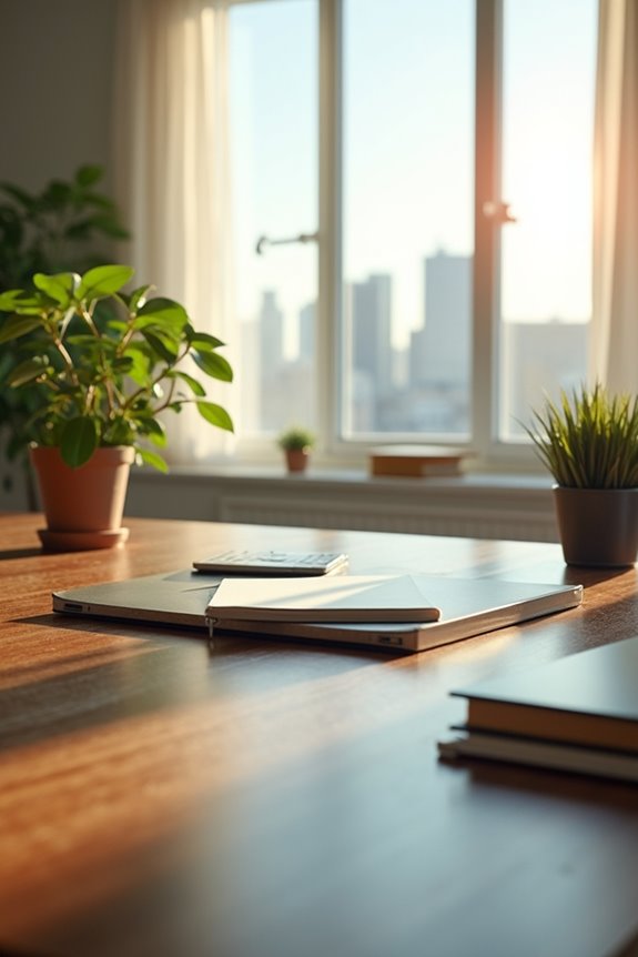 Should Your Office Desk Face the Window for Maximum Productivity? 6 back to window desk glare solution