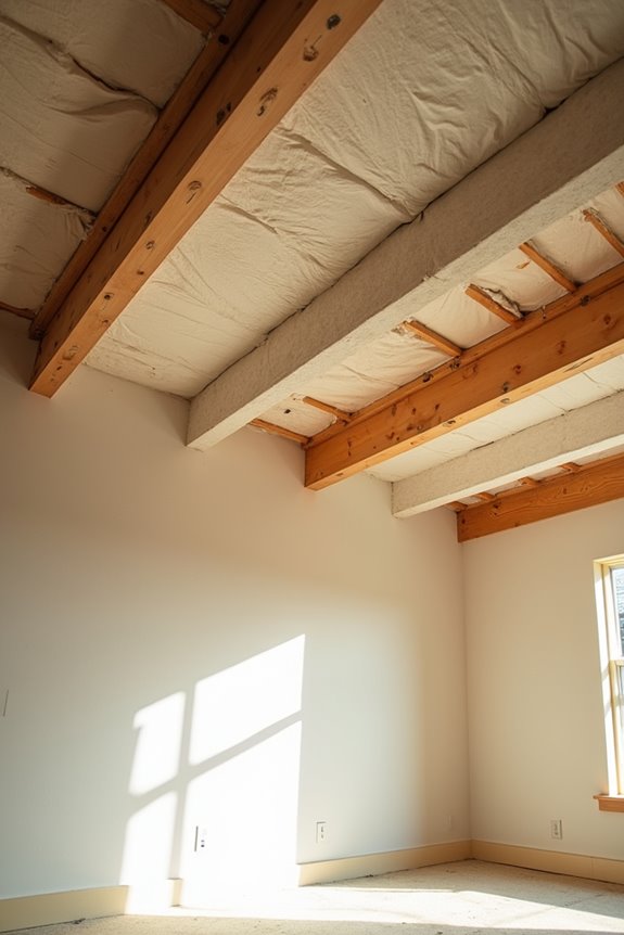 basement ceiling insulation reduces heating
