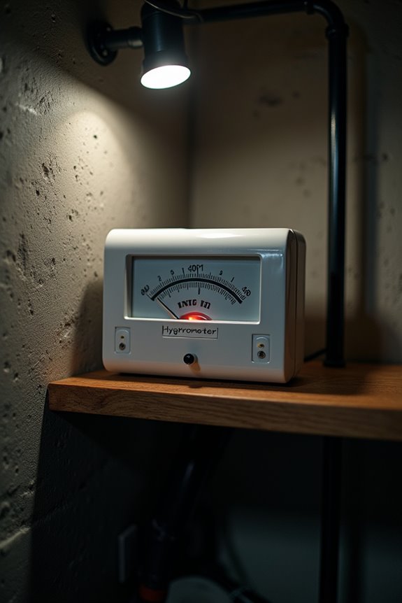 basement humidity 30 50