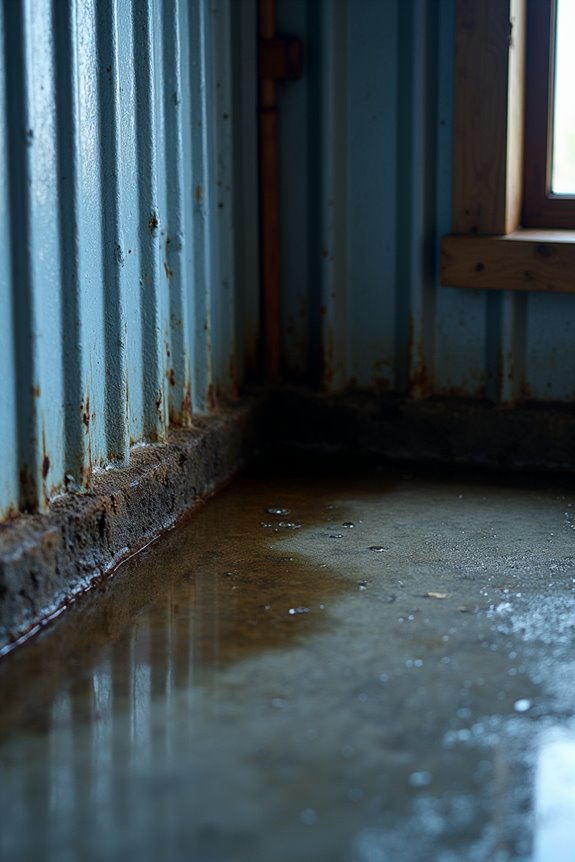 basement waterproofing protects steel framing