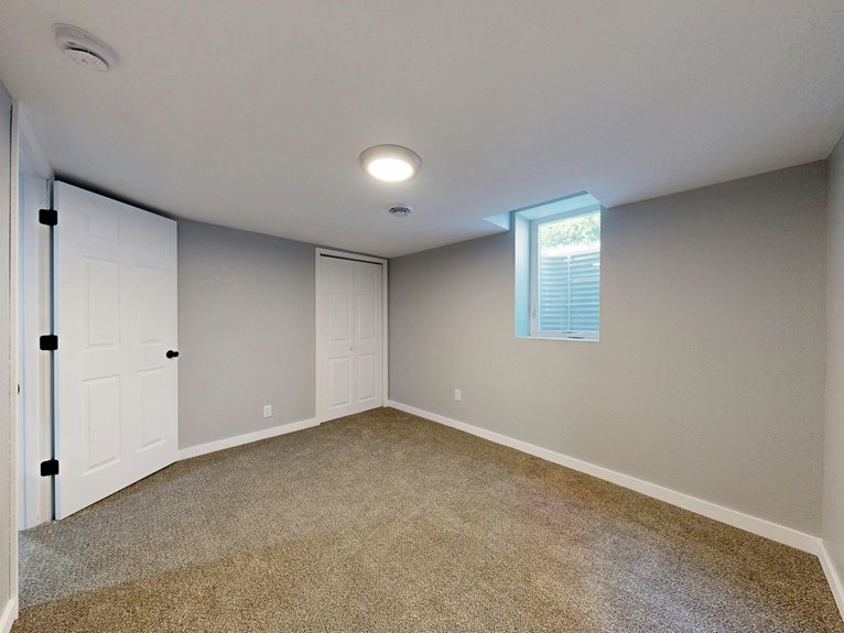 basements in standard square footage