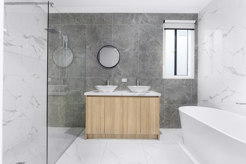 bathroom remodel cost estimate during redo