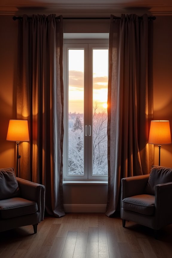 Do Curtains Help Keep Heat Inside Your Home? 10 blackout linings trap insulating air