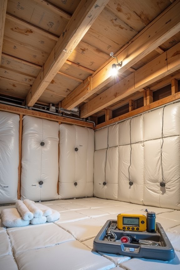 check for moisture and leaks first