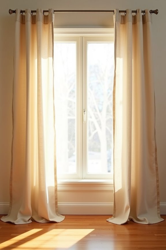 Should You Hang Curtains to Touch the Floor? 9 curtain rod height guidelines