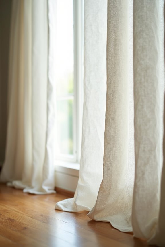 Should You Hang Curtains to Touch the Floor? 11 curtain rod height matters most