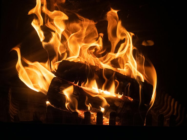 do fireplaces emit carbon monoxide