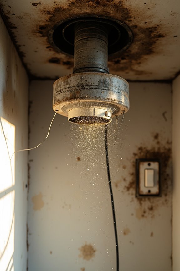 dust motor wear wiring hazards
