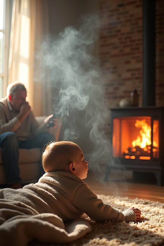 How Bad Fireplaces Are for Your Family's Health 2 fireplace safety kids seniors protection