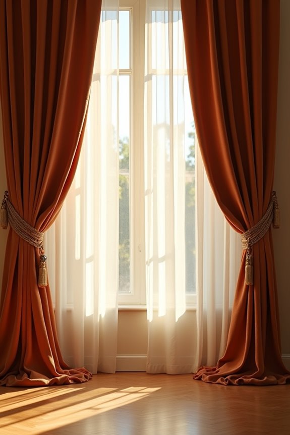 Should You Hang Curtains to Touch the Floor? 3 floor length drapes for height illusion