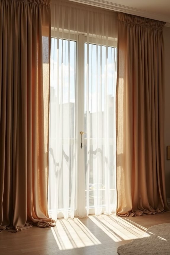 Should You Hang Curtains to Touch the Floor? 12 hang rods higher floor length curtains