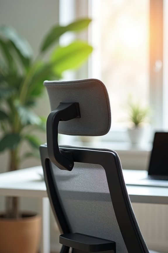 headrest complements complete ergonomics