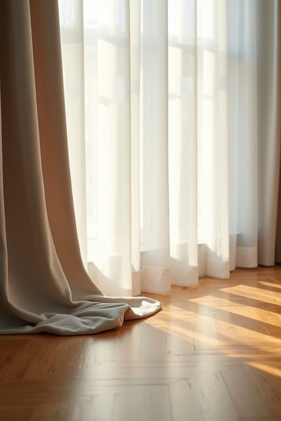 Should You Hang Curtains to Touch the Floor? 14 heavy curtains demand professional cleaning care