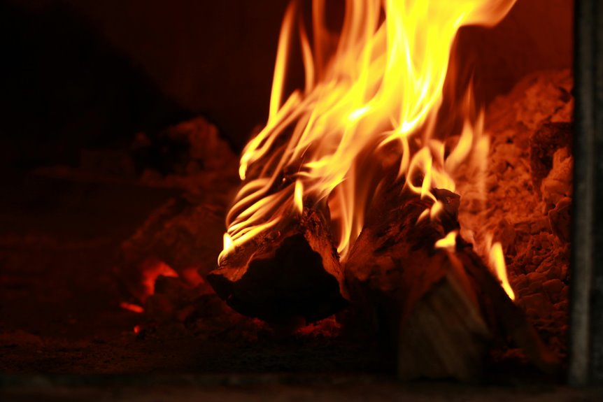 how a fireplace functions