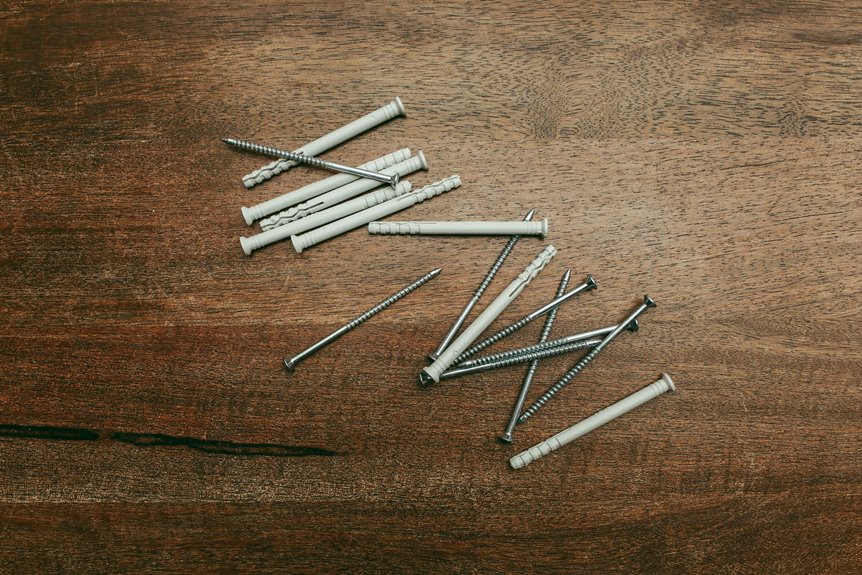 how wall anchors bear weight