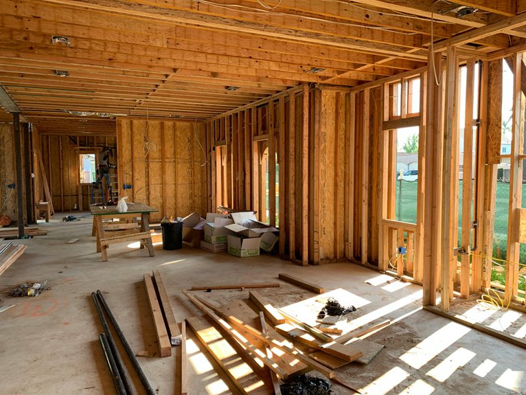 identifying load bearing wall structures