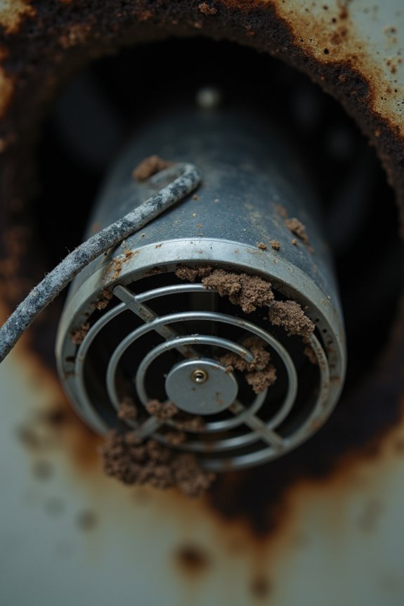 lint buildup causes overheating and fire risk