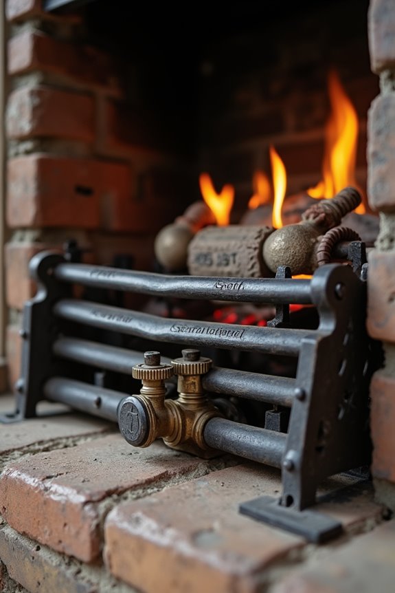 main gas valve location and operation