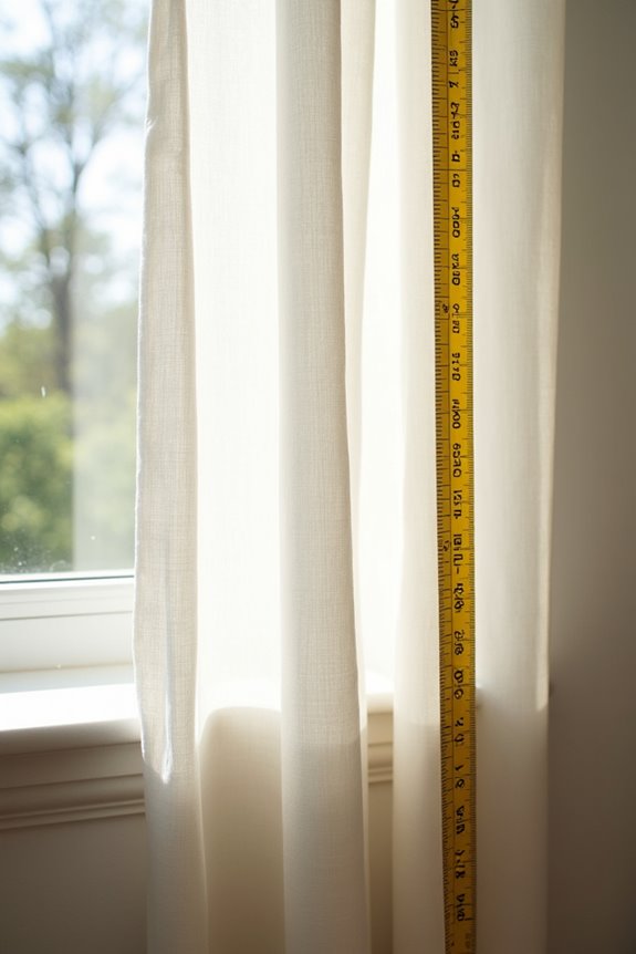 5 Steps to Measure Curtains Like a Pro 4 measuring curtain length precisely aligns