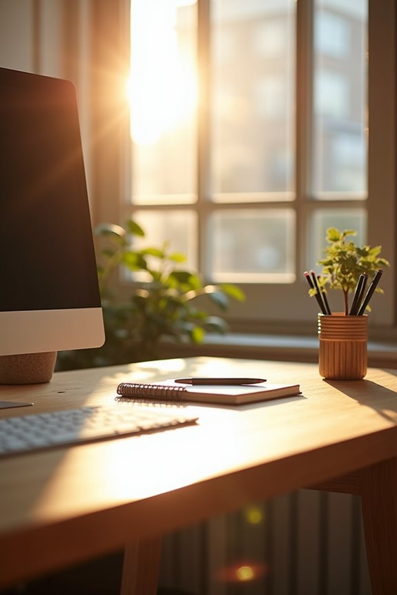 Should Your Office Desk Face the Window for Maximum Productivity? 2 natural light boosts focus and mood