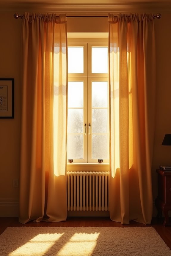 Do Curtains Help Keep Heat Inside Your Home? 5 opening during sunny winter days close at dusk