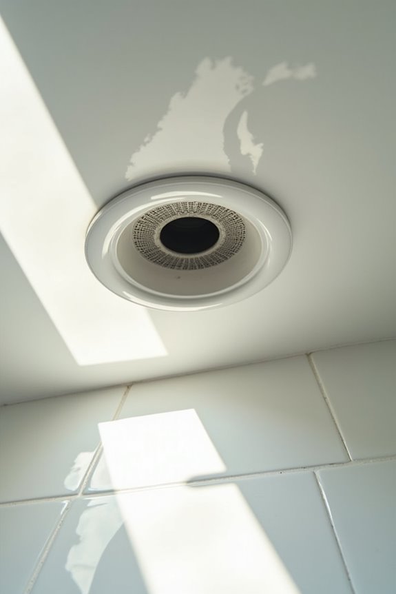 outdoor bathroom exhaust only no attic venting