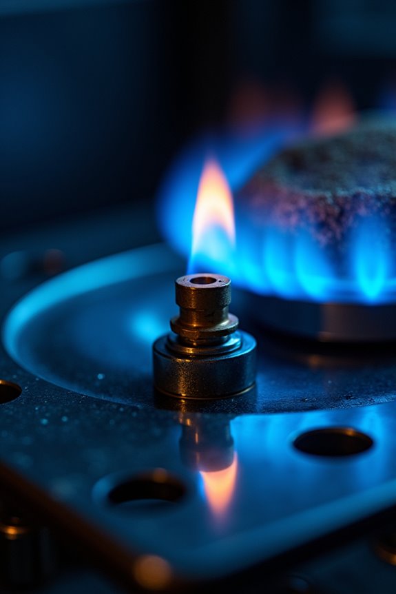 pilot light ignition thermocouple valve