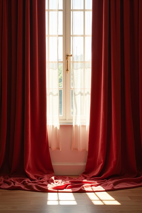 Should You Hang Curtains to Touch the Floor? 5 puddled curtains for luxury