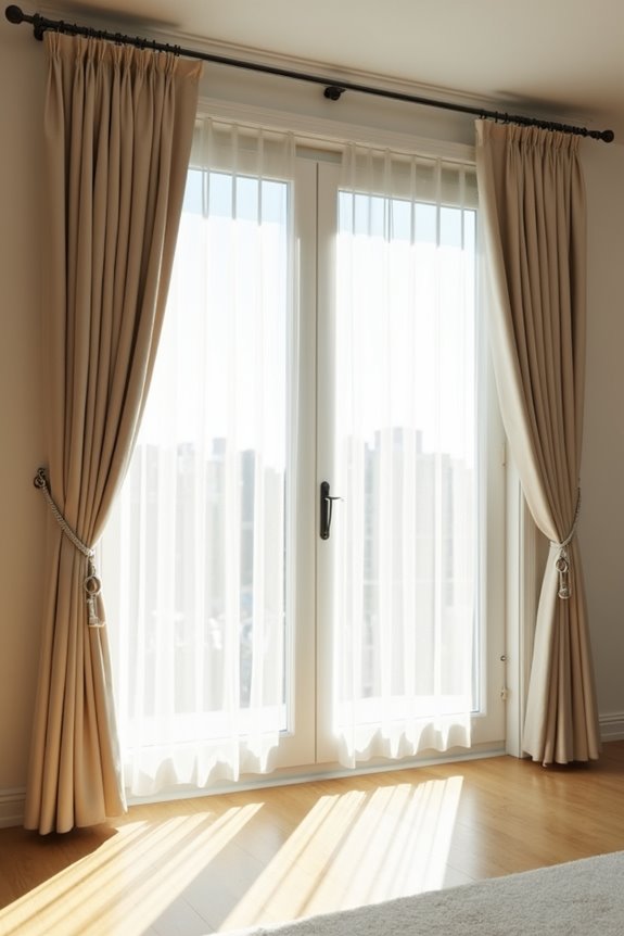 7 Steps to Hanging Curtains the Right Way 2 raise rod high extend beyond sides