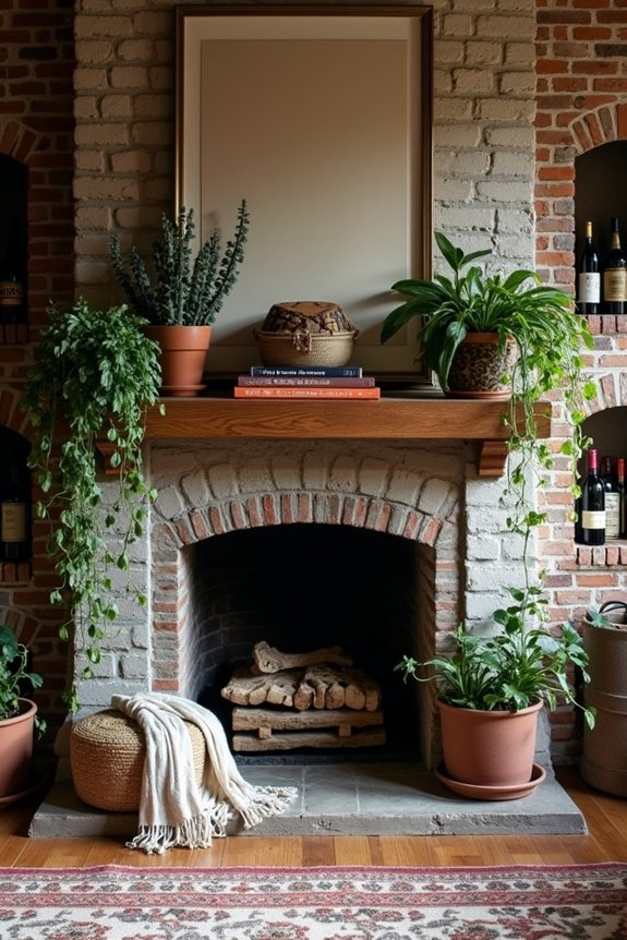 repurpose fireplace for life