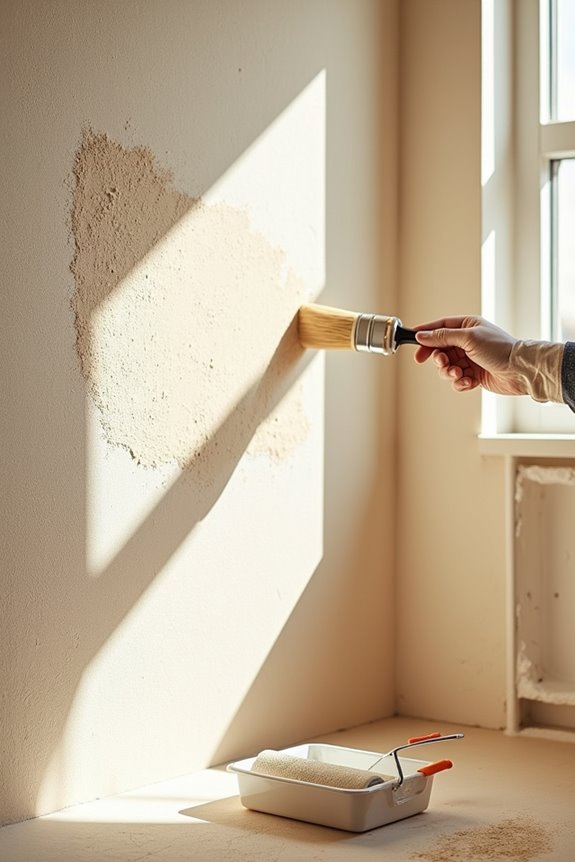 sanding for smooth paint adhesion