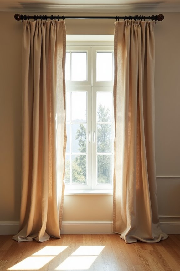 Do Curtains Help Keep Heat Inside Your Home? 6 seal edges extend beyond frame