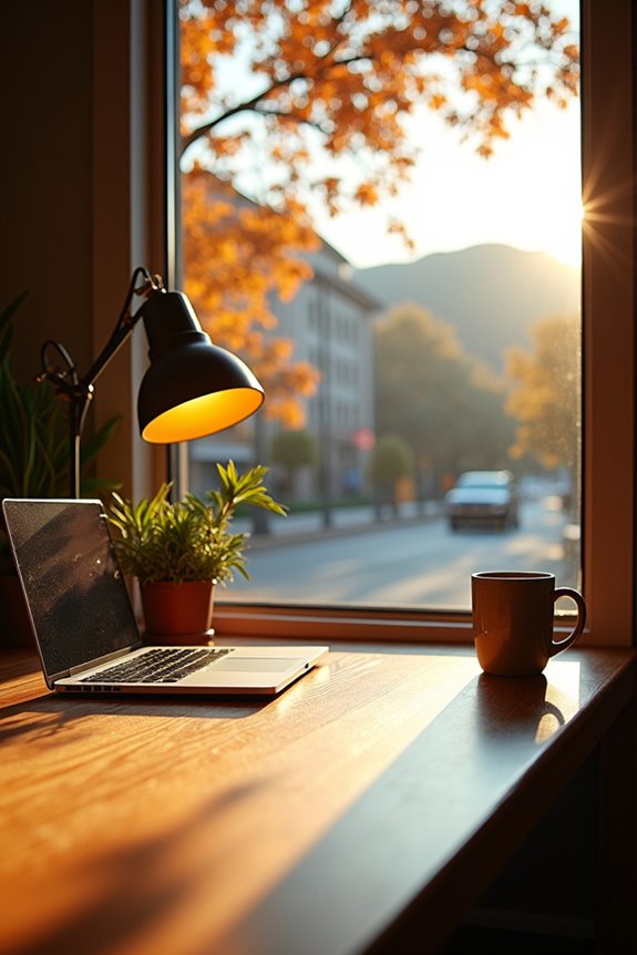 Should Your Office Desk Face the Window for Maximum Productivity? 9 seasonal sun glare adjustable blinds
