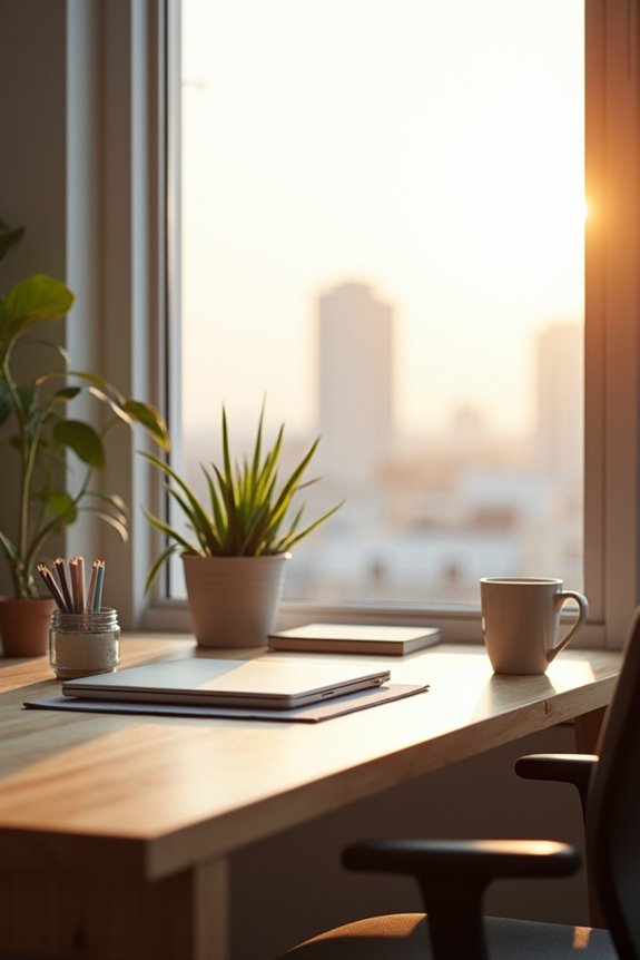 Should Your Office Desk Face the Window for Maximum Productivity? 13 test window desk adjust glare