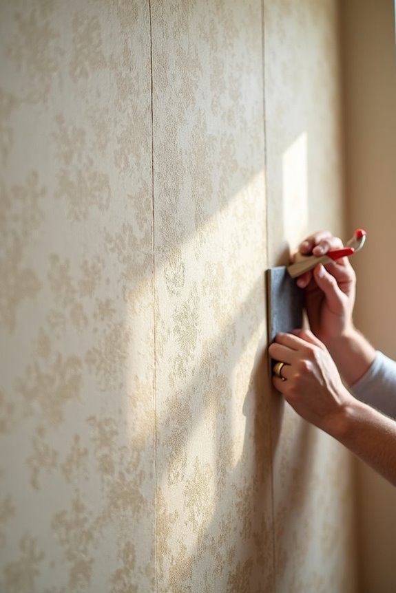 texture aware wallpaper pairing paste versus peel and stick