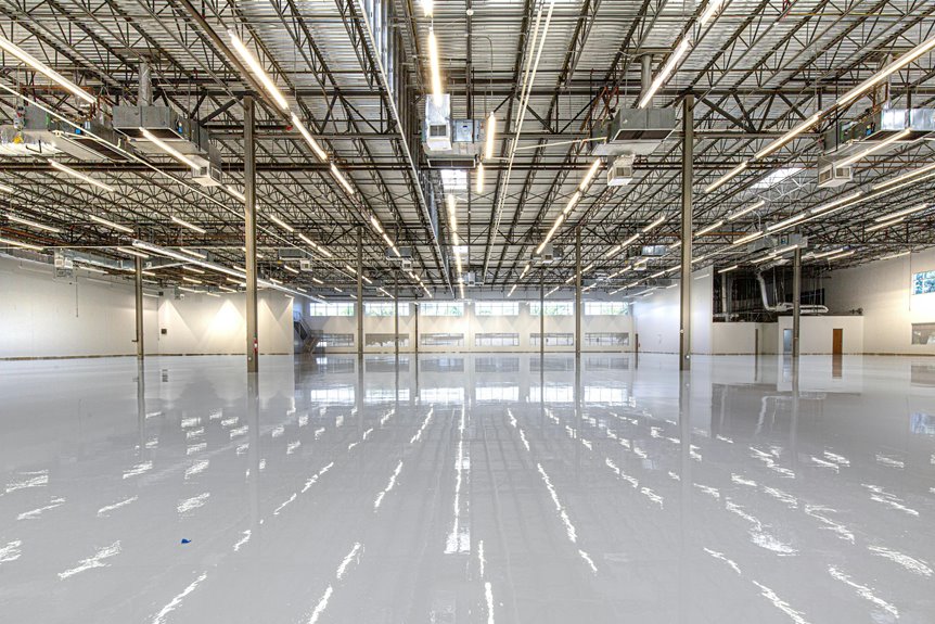 three steps to epoxy floor