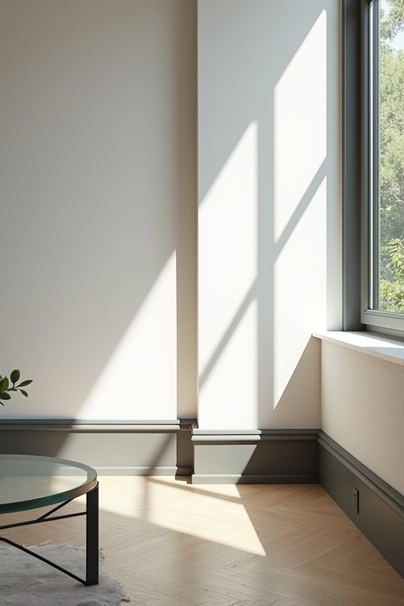 Should You Match Your Walls and Trim the Same Color? 5 two tone trim enhances depth