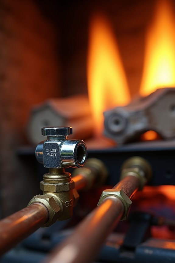 valves inline vs main