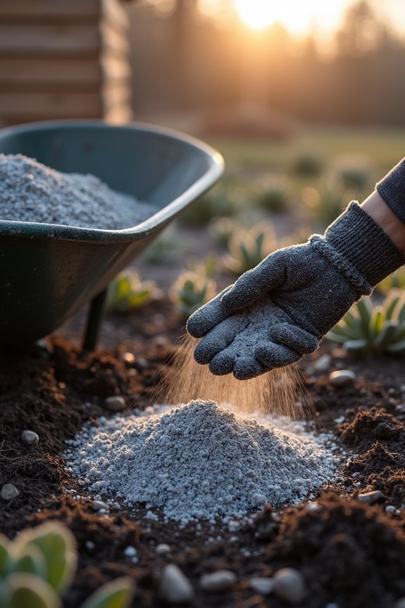 winter spreading or spring digging
